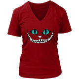 Halloween Cheshire Cat Tshirt - Alice in Wonderland - Womens Plus Size up to 4X