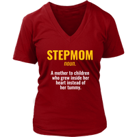 Stepmom Definition Tshirt - Mother's Day Gift T Shirt - Womens Plus Size Up To 4X