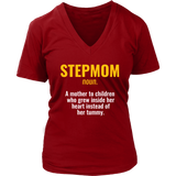 Stepmom Definition Tshirt - Mother's Day Gift T Shirt - Womens Plus Size Up To 4X