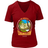 Chameleon T-Shirt - Funny Lizard Tshirt - Novelty Animal Tee - Womens Plus Size up to 4X