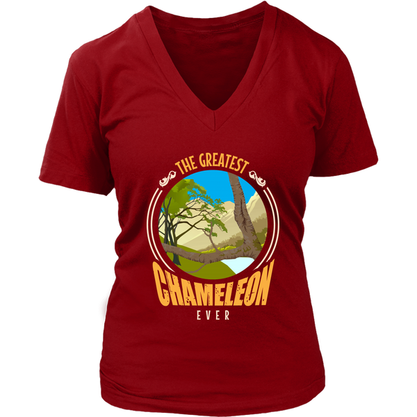 Chameleon T-Shirt - Funny Lizard Tshirt - Novelty Animal Tee - Womens Plus Size up to 4X