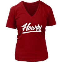 Howdy T Shirt - Rodeo Sport Tshirt - Cowgirl T-Shirt  - Womens Plus Size Up To 4X