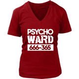 Psycho Ward T-Shirt - Crazy Mad Tshirt - Halloween Costume - Womens Plus Size up to 4X