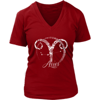 Aries T-Shirt - Zodiac Sign Tshirt - Horoscope Tee Shirts - Womens Plus Size up to 4X