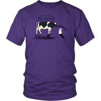 Cow and Milk - Funny Parody Men's T-Shirt - Movie Quote Tshirt