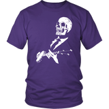 Banjo Playing Skull Men's T-Shirt - Funny Tshirt - Band Music Tee