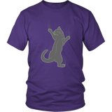 Cat T-Shirt - Climbing Cat Men's TShirt - Fun Cat Tee Shirt