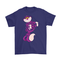 Cheshire Cat T-Shirt Purple Cat Floating Shirt