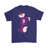 Cheshire Cat T-Shirt Purple Cat Floating Shirt